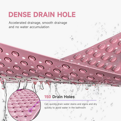 ⚡Limited Deal 44% OFF🔥 360° Foot Scrubber Shower Mat – Suction Cup Non-Slip Safety