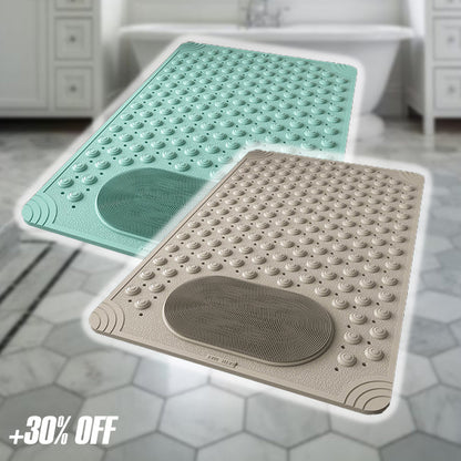 ⚡Limited Deal 44% OFF🔥 360° Foot Scrubber Shower Mat – Suction Cup Non-Slip Safety