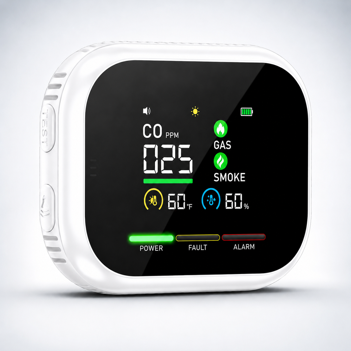 Neravio® 6-in-1 Combustible Gas Detector