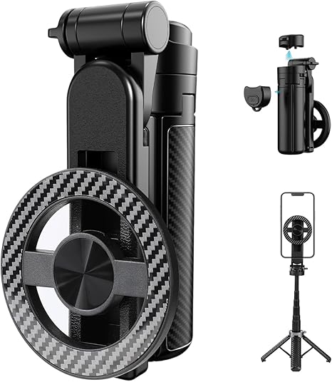 Mini 4-in-1 Magnetic Selfie Tripod
