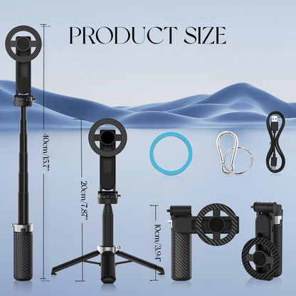 Mini 4-in-1 Magnetic Selfie Tripod