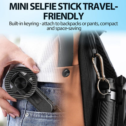 Mini 4-in-1 Magnetic Selfie Tripod