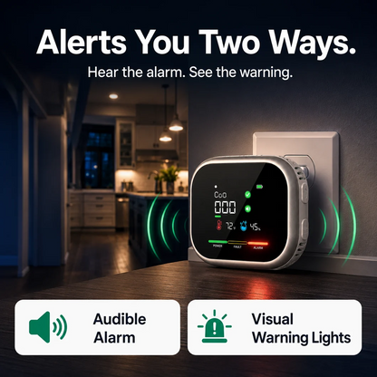 Neravio® 6-in-1 Combustible Gas Detector
